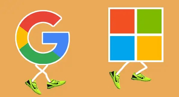 Microsoft and Google’s AI race